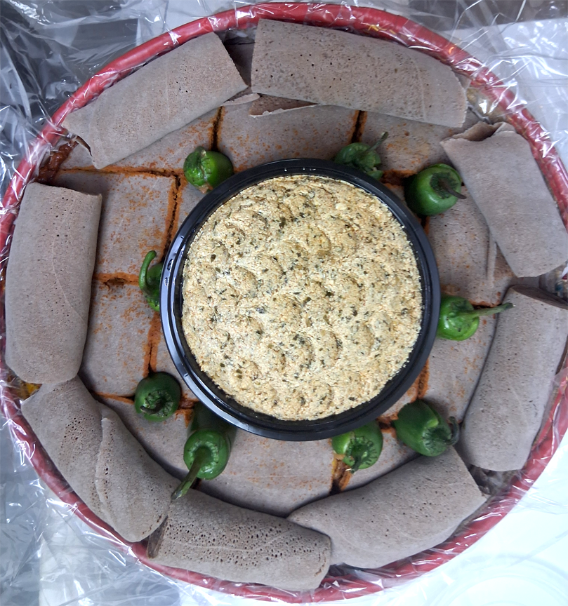 Leyou Vegitarian Agelgil with Tofu Ayb